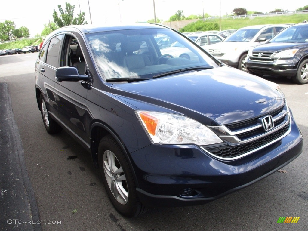 2011 CR-V EX-L 4WD - Royal Blue Pearl / Gray photo #7