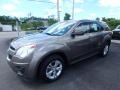 2010 Mocha Steel Metallic Chevrolet Equinox LS AWD  photo #1