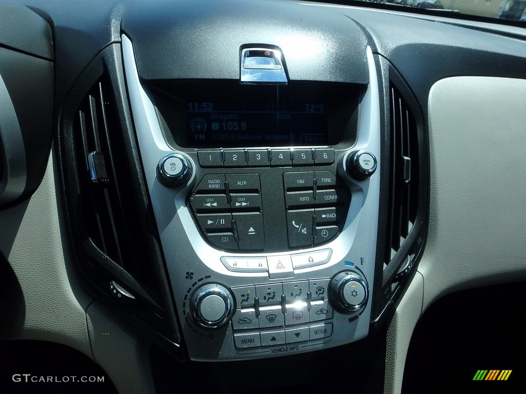 2010 Equinox LS AWD - Mocha Steel Metallic / Jet Black/Light Titanium photo #13