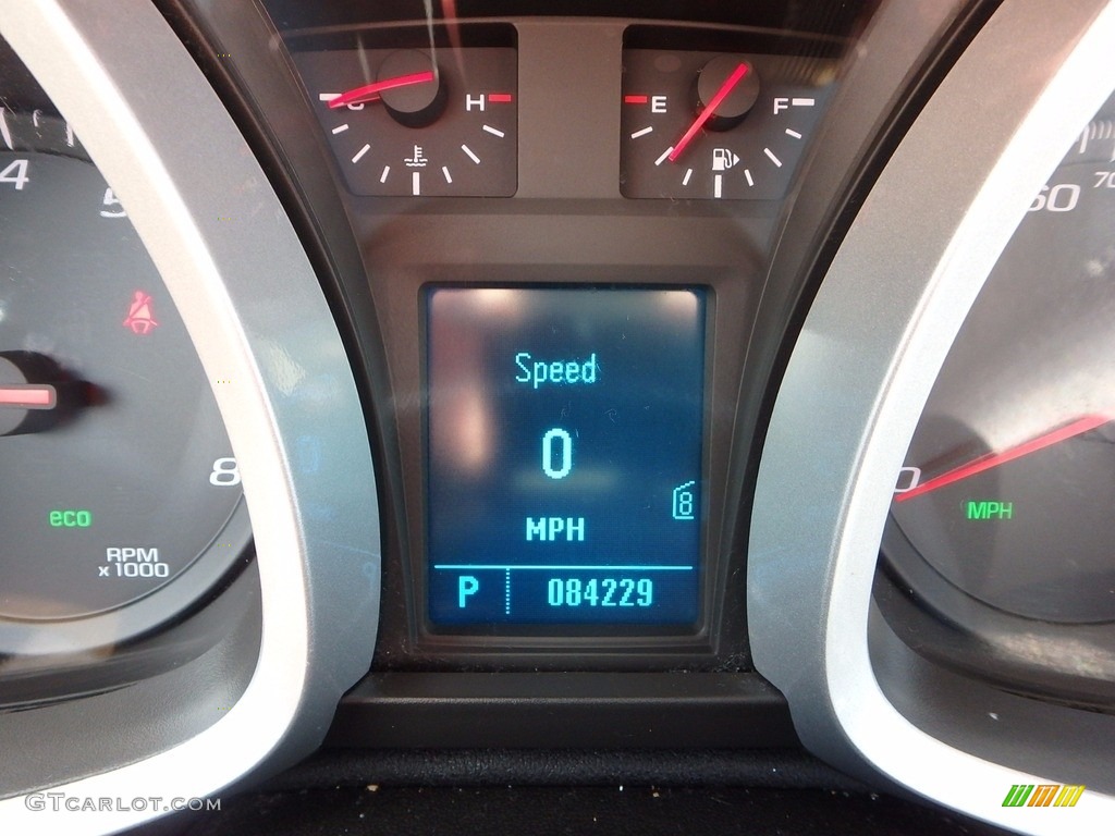 2010 Equinox LS AWD - Mocha Steel Metallic / Jet Black/Light Titanium photo #15