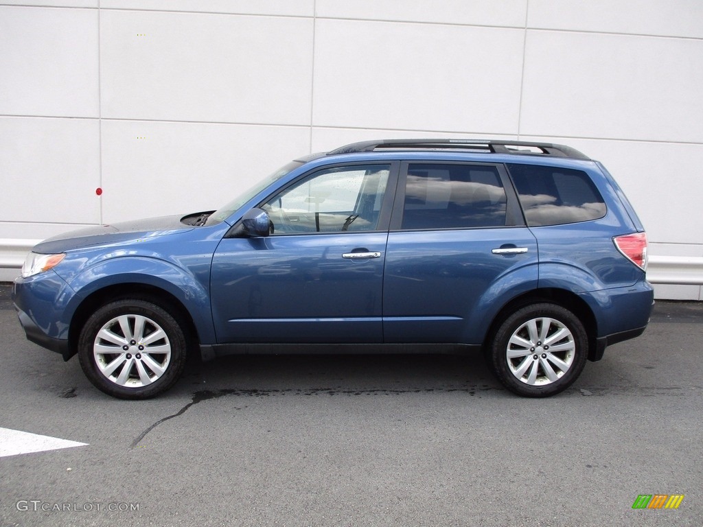 2012 Forester 2.5 X Limited - Marine Blue Metallic / Black photo #2