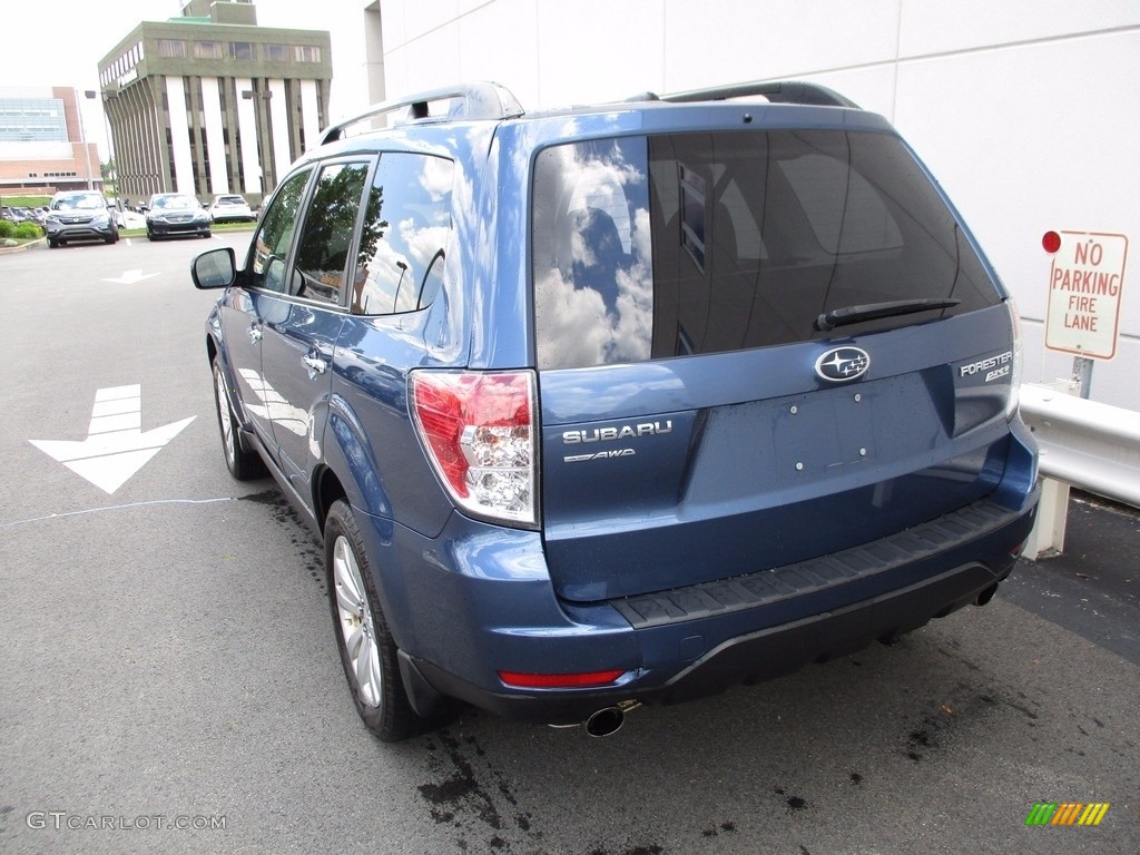 2012 Forester 2.5 X Limited - Marine Blue Metallic / Black photo #4