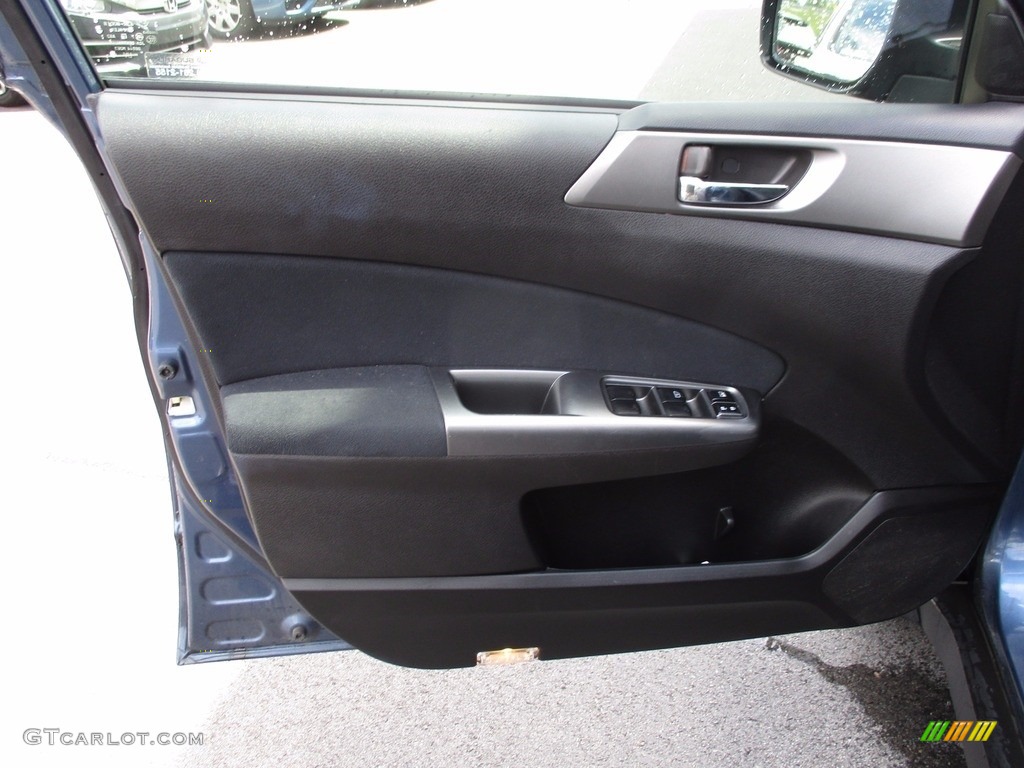 2012 Forester 2.5 X Limited - Marine Blue Metallic / Black photo #10