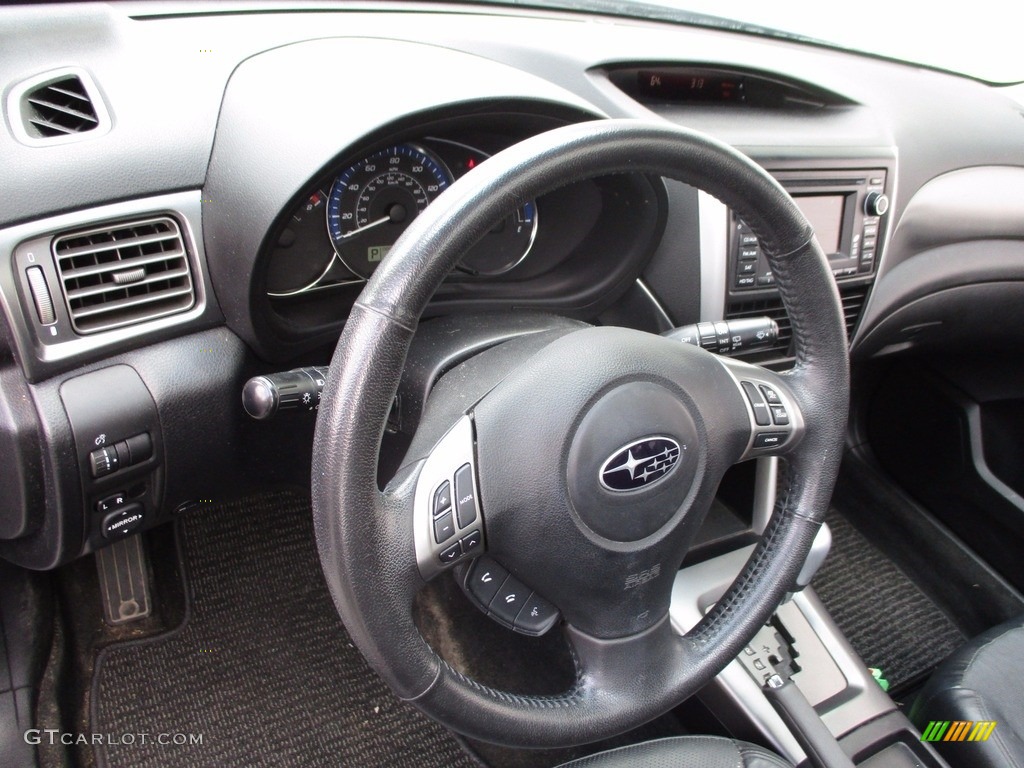 2012 Forester 2.5 X Limited - Marine Blue Metallic / Black photo #13