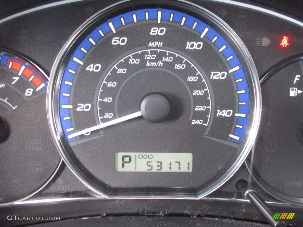 2012 Forester 2.5 X Limited - Marine Blue Metallic / Black photo #20