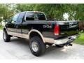 1998 Black Ford F250 Lariat Extended Cab 4x4  photo #4