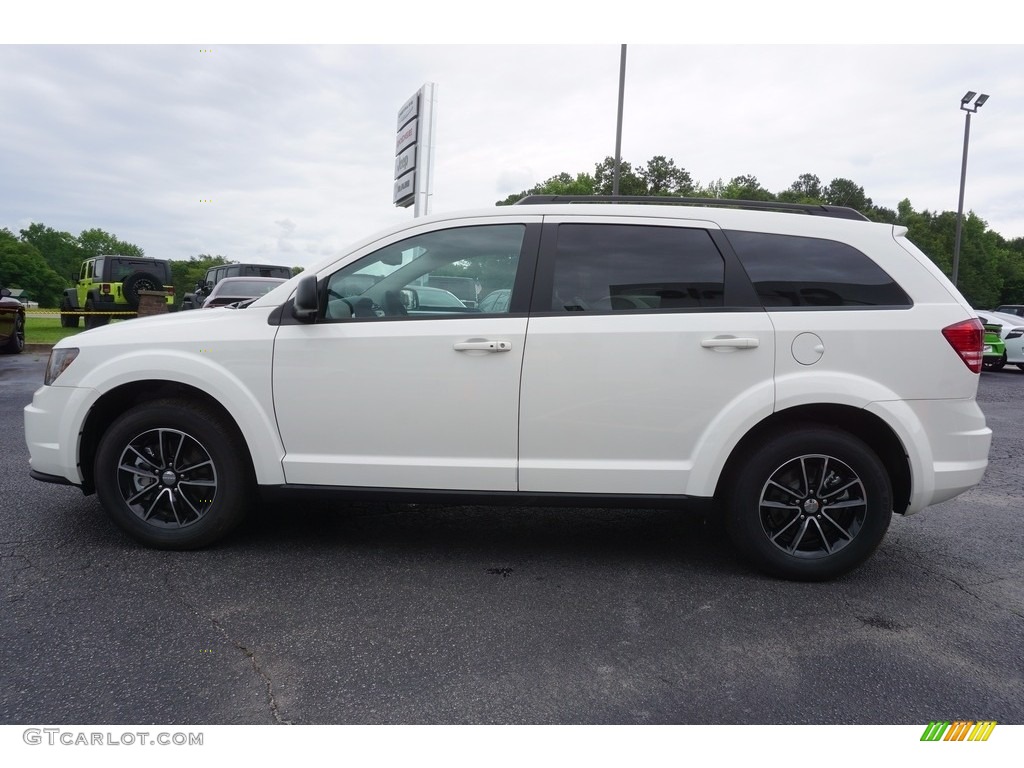 2017 Journey SE - Vice White / Black photo #4