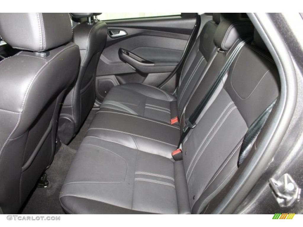 2014 Focus Titanium Hatchback - Sterling Gray / Charcoal Black photo #28