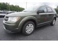 2017 Olive Green Dodge Journey SE  photo #3