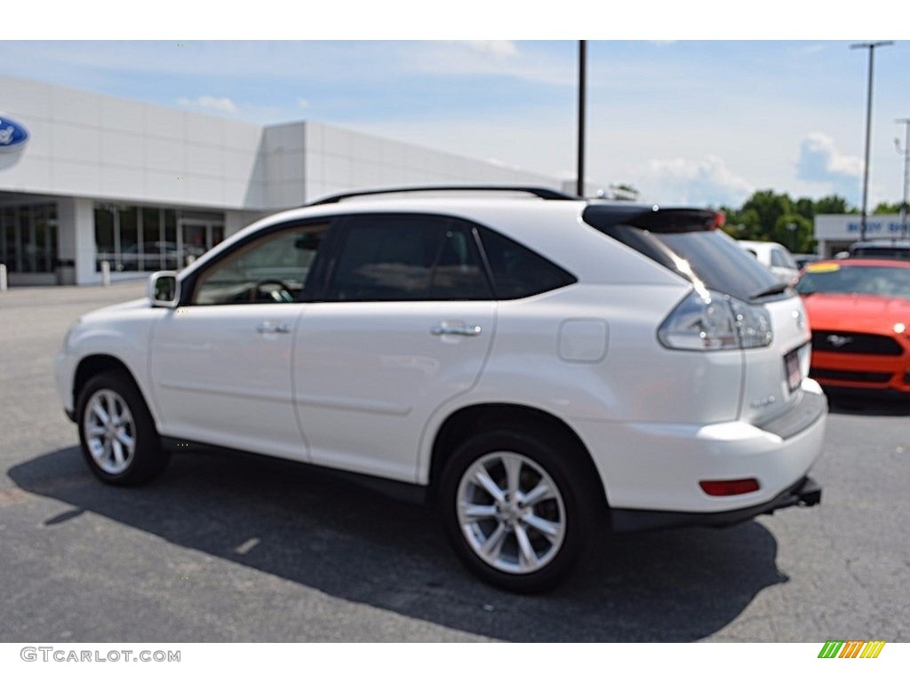 2009 RX 350 AWD - Crystal White Mica / Light Gray photo #28