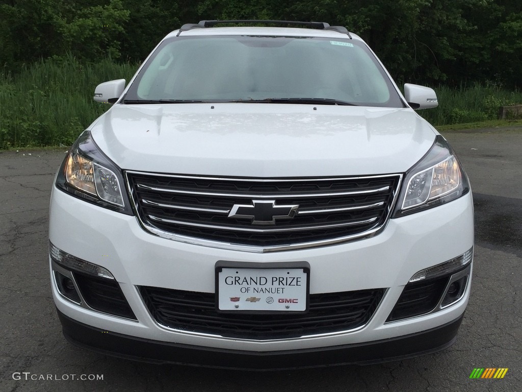 2017 Traverse LT AWD - Summit White / Ebony/Saddle Up photo #2