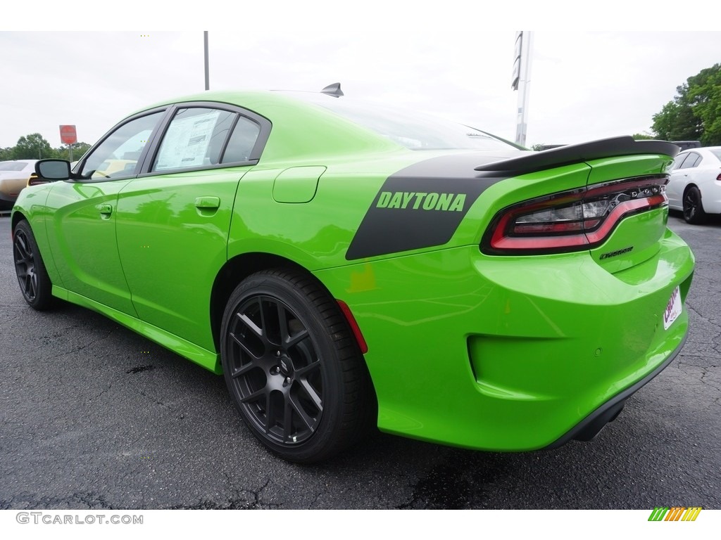 2017 Charger R/T - Green Go / Black/Brazen Gold photo #5