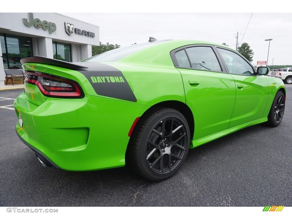 2017 Charger R/T - Green Go / Black/Brazen Gold photo #7