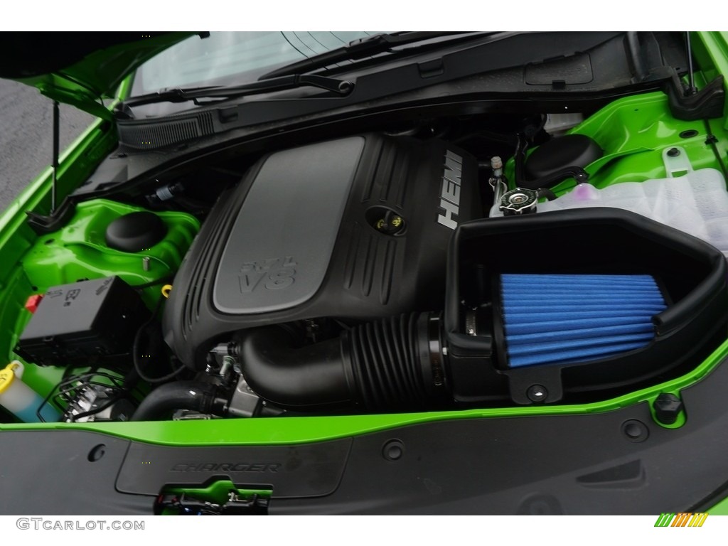 2017 Charger R/T - Green Go / Black/Brazen Gold photo #14