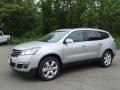 2017 Silver Ice Metallic Chevrolet Traverse LT AWD  photo #1
