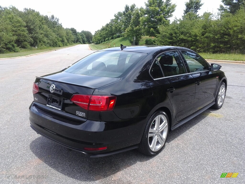 2016 Jetta GLI SE - Black / Titan Black photo #6