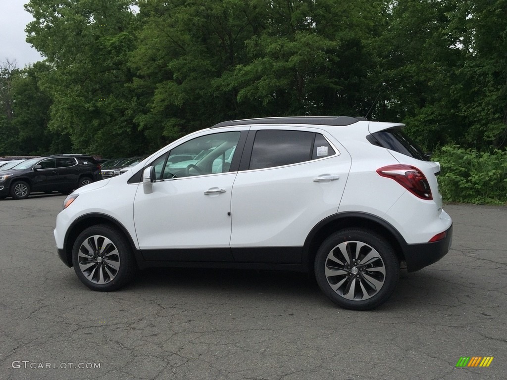 2017 Encore Essence AWD - Summit White / Ebony photo #6