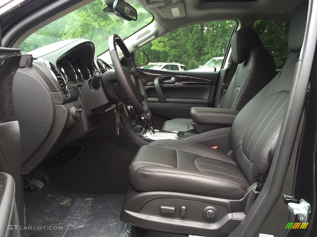 2017 Enclave Leather AWD - Ebony Twilight Metallic / Ebony/Ebony photo #9