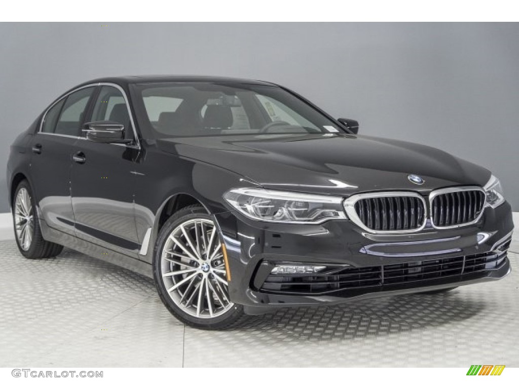 2017 5 Series 540i Sedan - Jet Black / Black photo #11