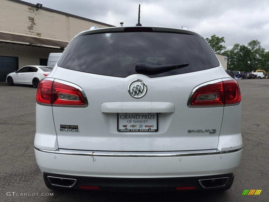 2017 Enclave Premium AWD - Summit White / Ebony/Ebony photo #5