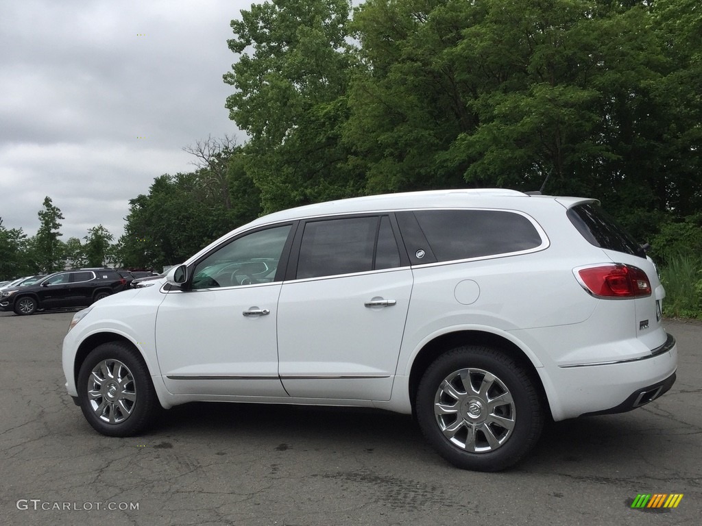 2017 Enclave Premium AWD - Summit White / Ebony/Ebony photo #6