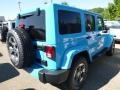 2017 Chief Blue Jeep Wrangler Unlimited Sahara 4x4  photo #4