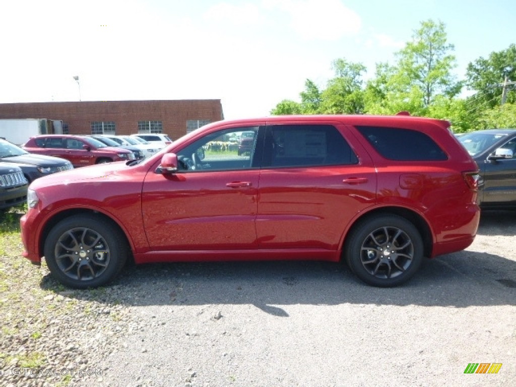 2017 Durango R/T AWD - Redline / Black/Red photo #2