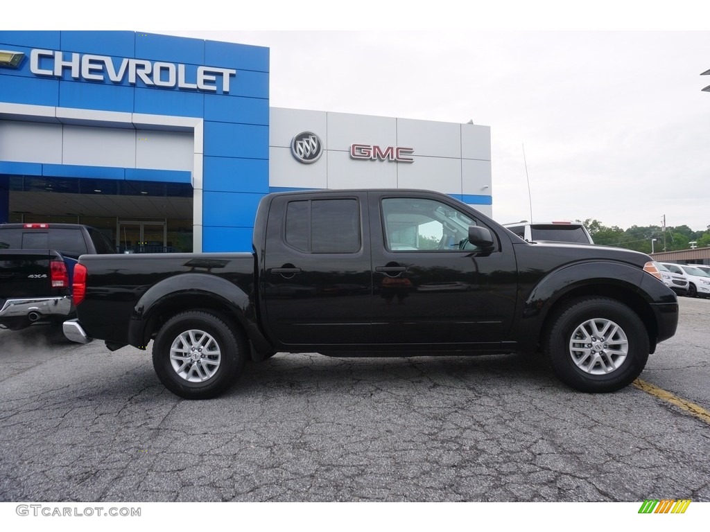 Magnetic Black 2017 Nissan Frontier SV Crew Cab Exterior Photo #120793929