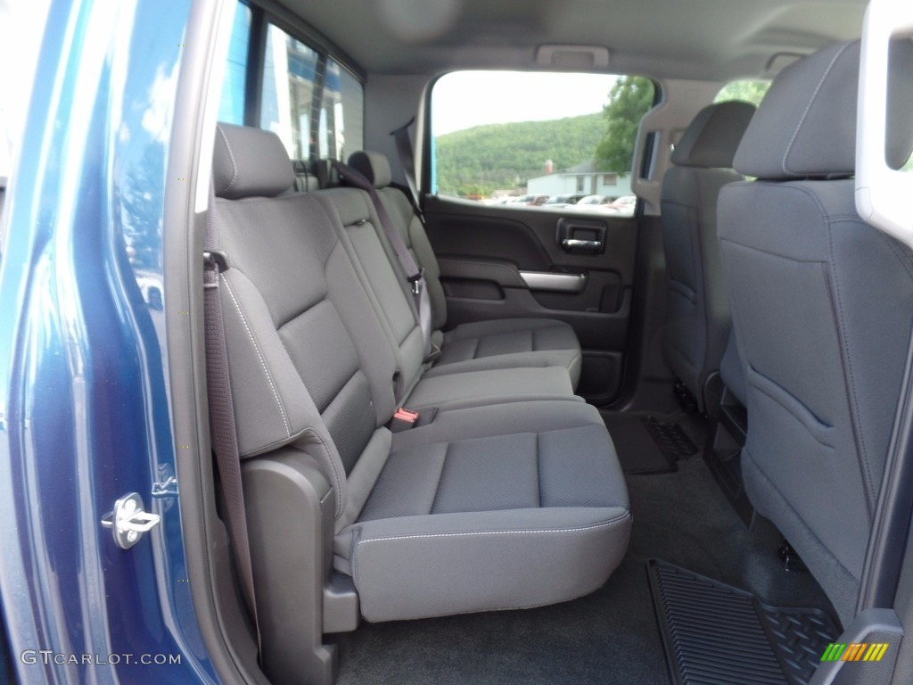 2017 Silverado 1500 LT Crew Cab 4x4 - Deep Ocean Blue Metallic / Jet Black photo #16