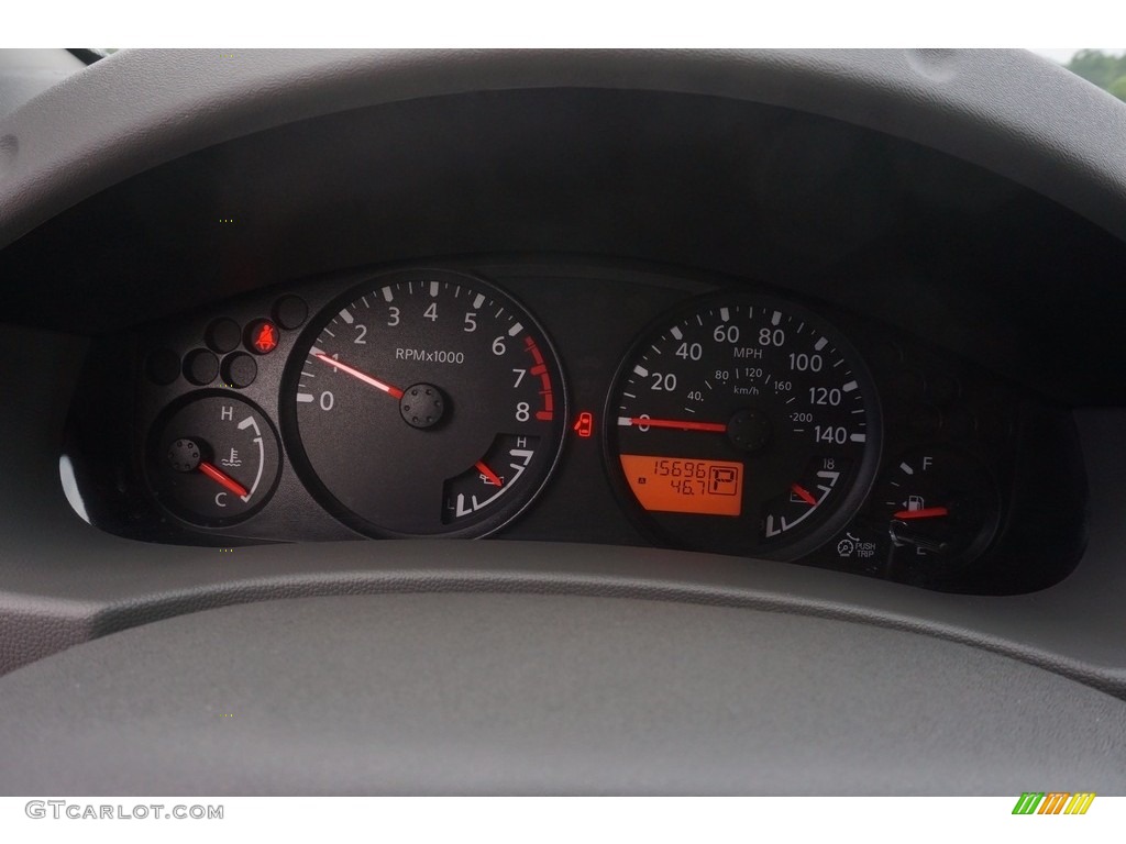 2017 Nissan Frontier SV Crew Cab Gauges Photo #120794058