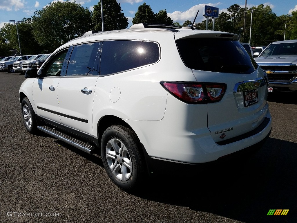2017 Traverse LS - Summit White / Dark Titanium/Light Titanium photo #4