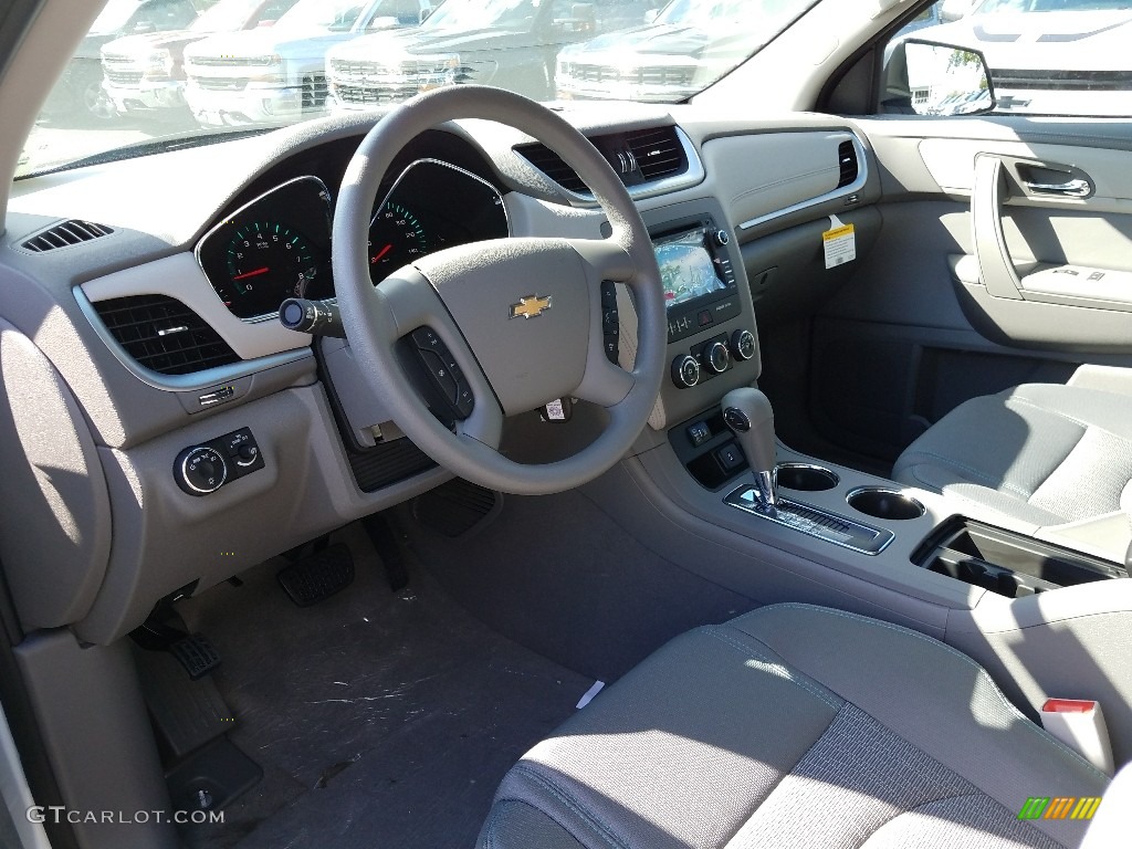 2017 Traverse LS - Summit White / Dark Titanium/Light Titanium photo #7