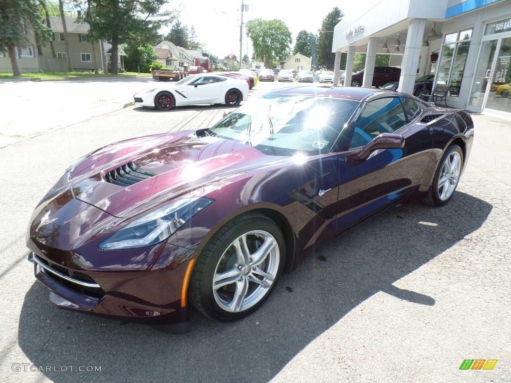 2017 Corvette Stingray Coupe - Black Rose Metallic / Gray photo #5