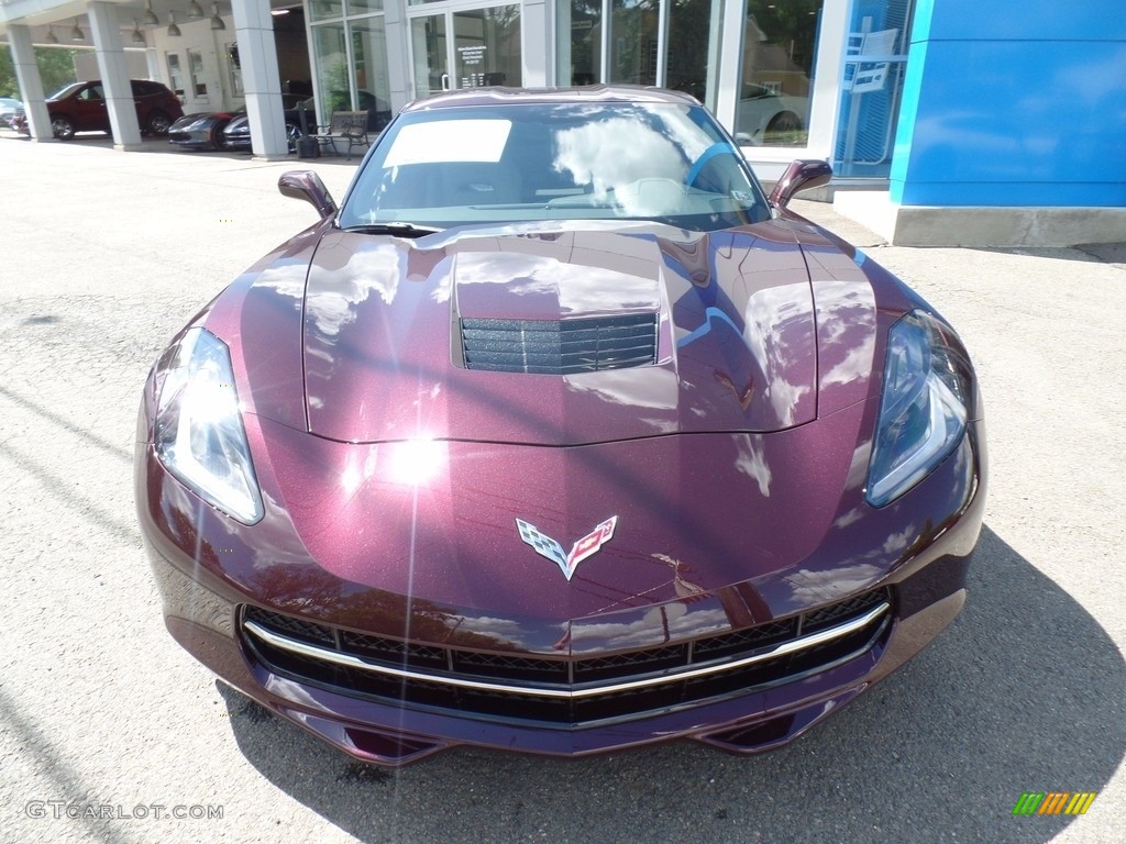 2017 Corvette Stingray Coupe - Black Rose Metallic / Gray photo #9