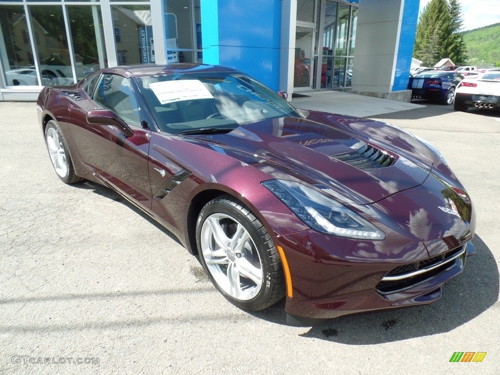 Black Rose Metallic 2017 Chevrolet Corvette Stingray Coupe Exterior Photo #120795876