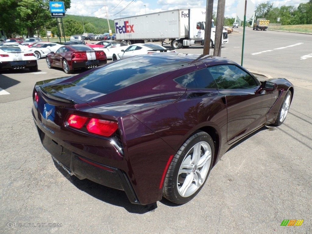 2017 Corvette Stingray Coupe - Black Rose Metallic / Gray photo #12