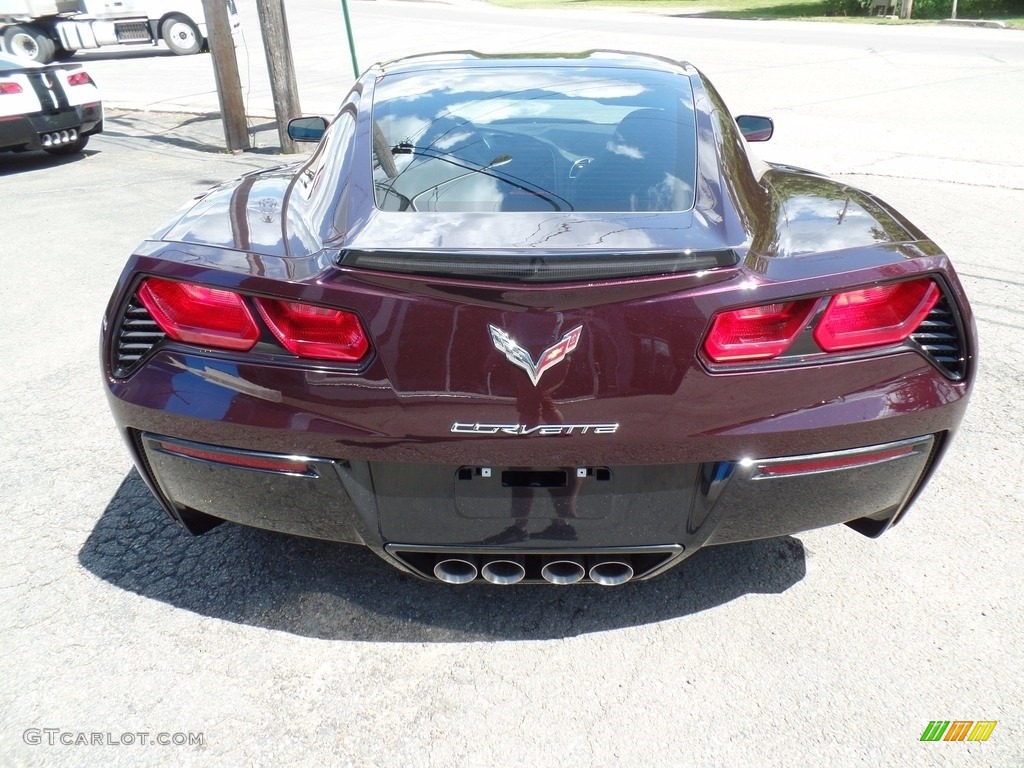 2017 Corvette Stingray Coupe - Black Rose Metallic / Gray photo #13