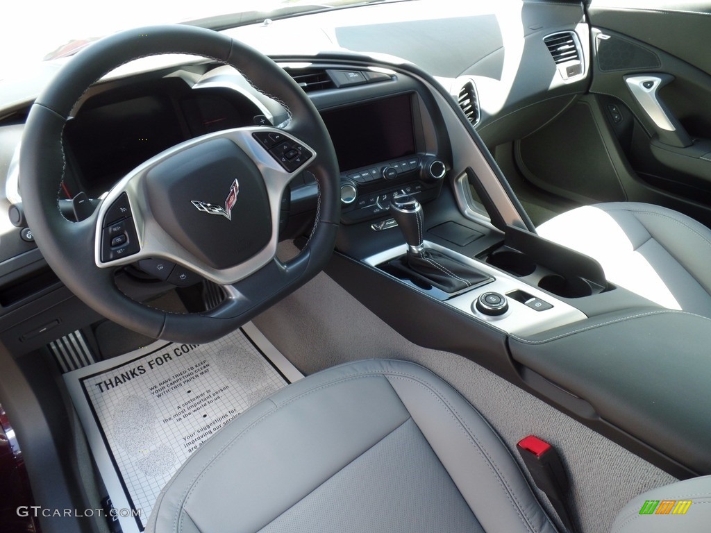 2017 Corvette Stingray Coupe - Black Rose Metallic / Gray photo #21