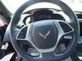 Gray 2017 Chevrolet Corvette Stingray Coupe Steering Wheel