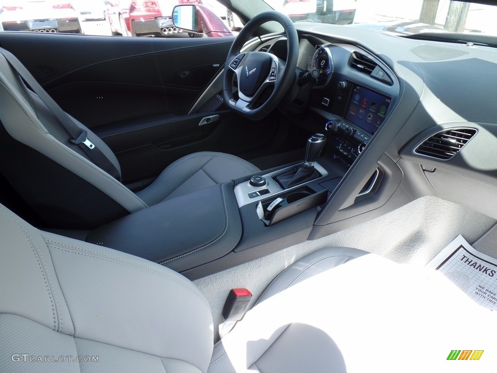 2017 Corvette Stingray Coupe - Black Rose Metallic / Gray photo #38