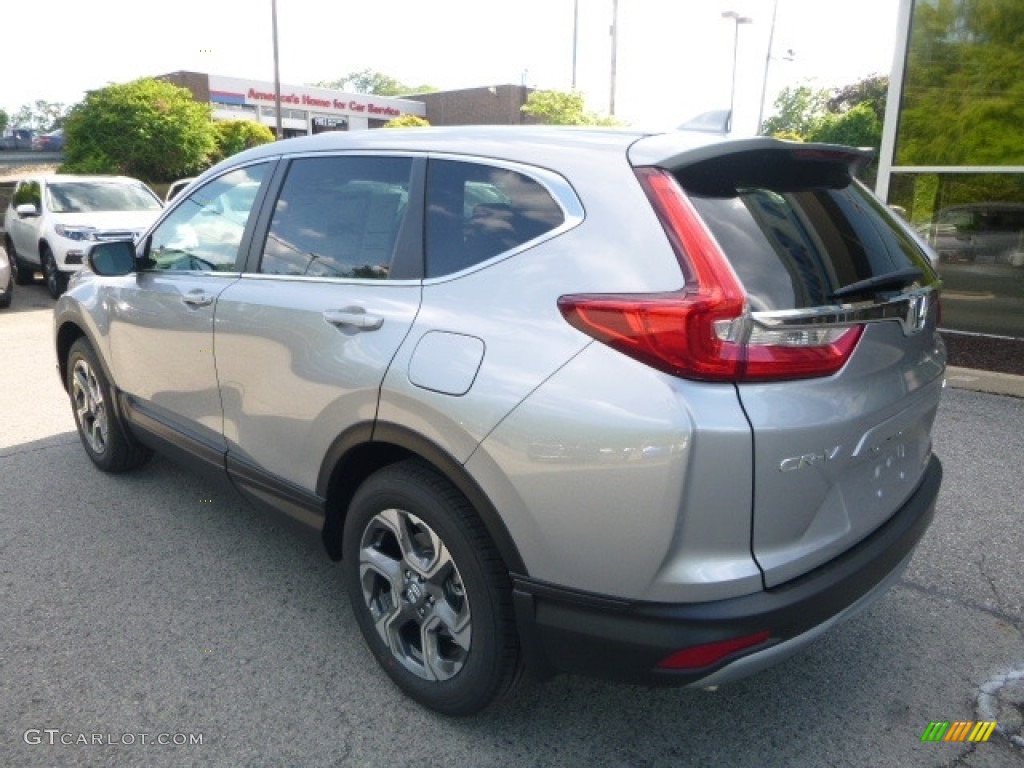 2017 CR-V EX AWD - Lunar Silver Metallic / Gray photo #2