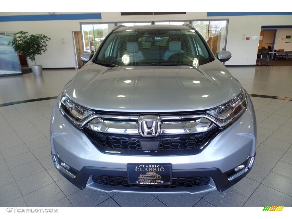 2017 CR-V Touring AWD - Lunar Silver Metallic / Gray photo #3
