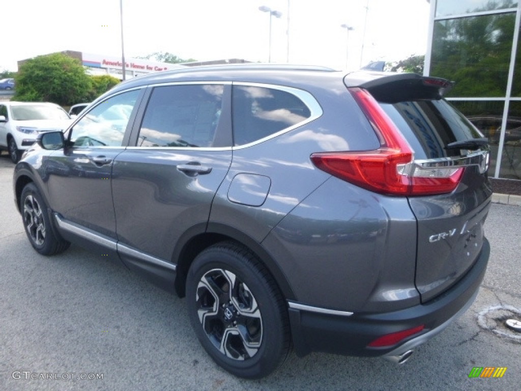 2017 CR-V Touring AWD - Modern Steel Metallic / Gray photo #2