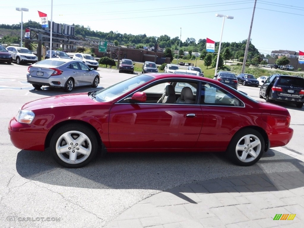 2001 CL 3.2 Type S - San Marino Red / Parchment photo #7