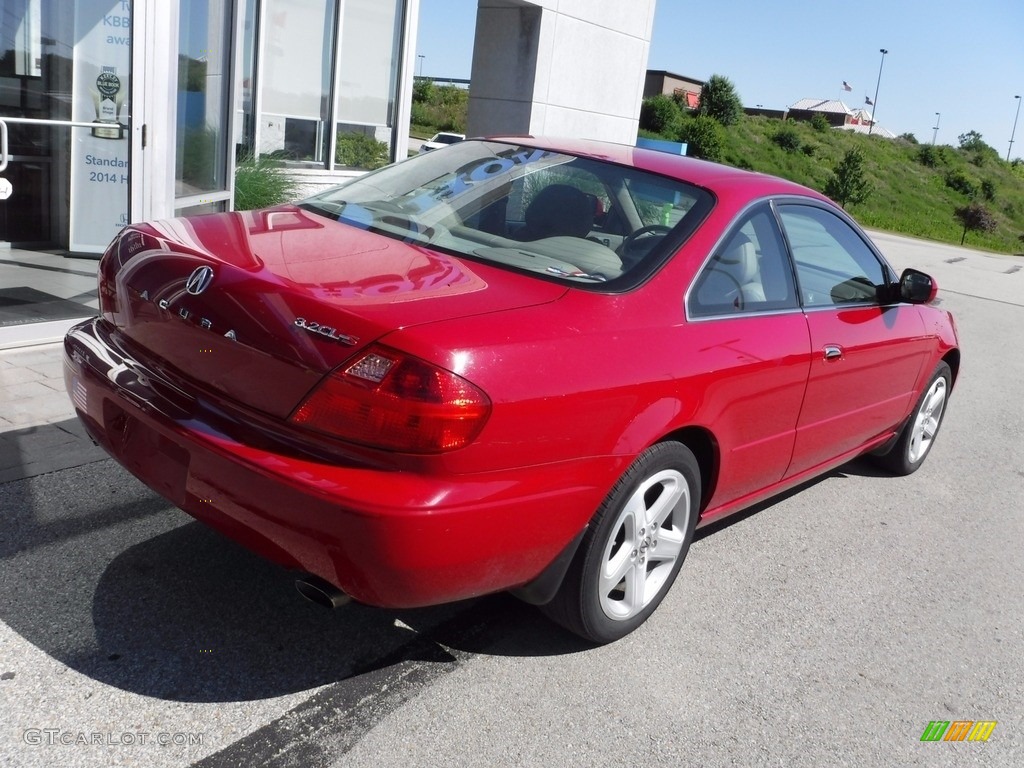 2001 CL 3.2 Type S - San Marino Red / Parchment photo #8