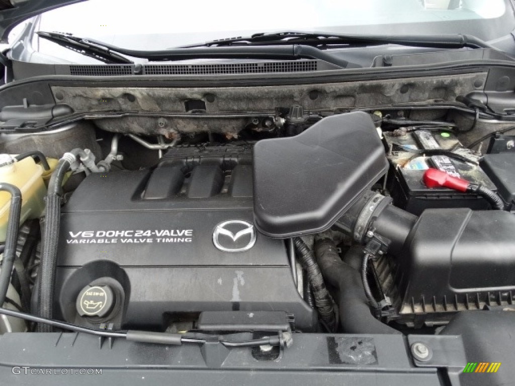 2007 CX-9 Grand Touring AWD - Liquid Platinum Metallic / Black photo #33
