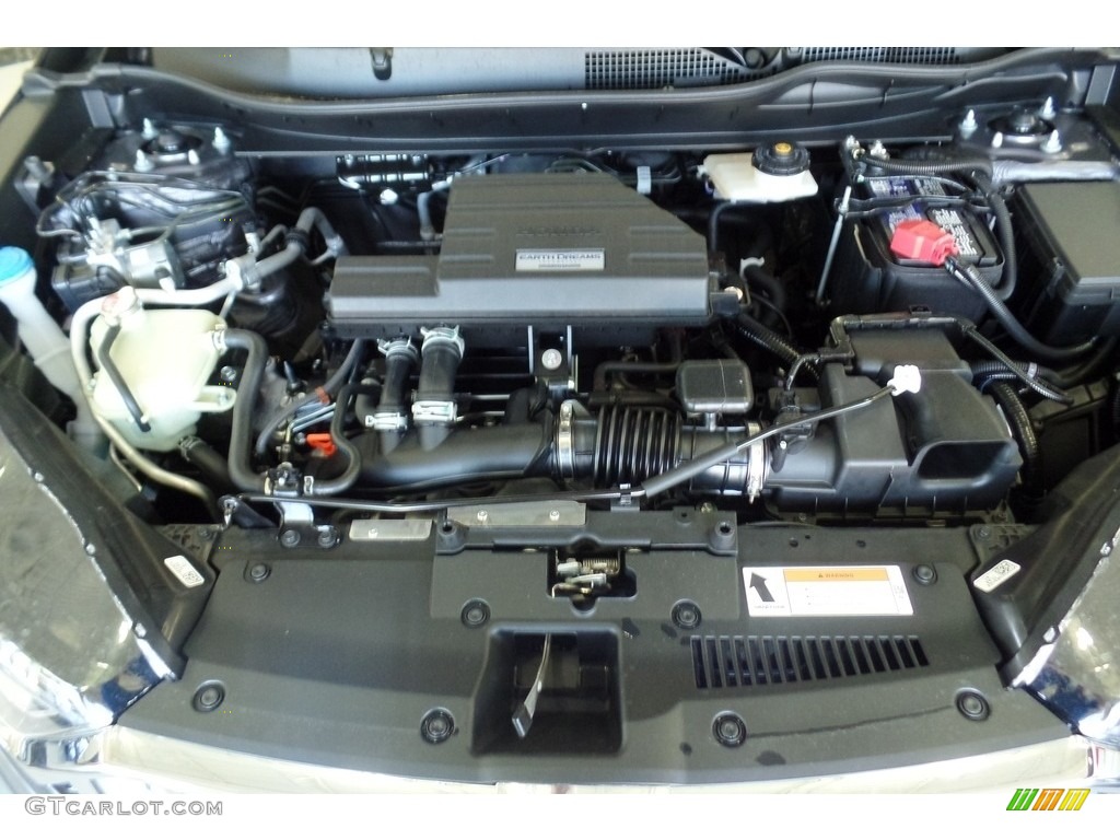 2017 CR-V Touring AWD - Modern Steel Metallic / Gray photo #16