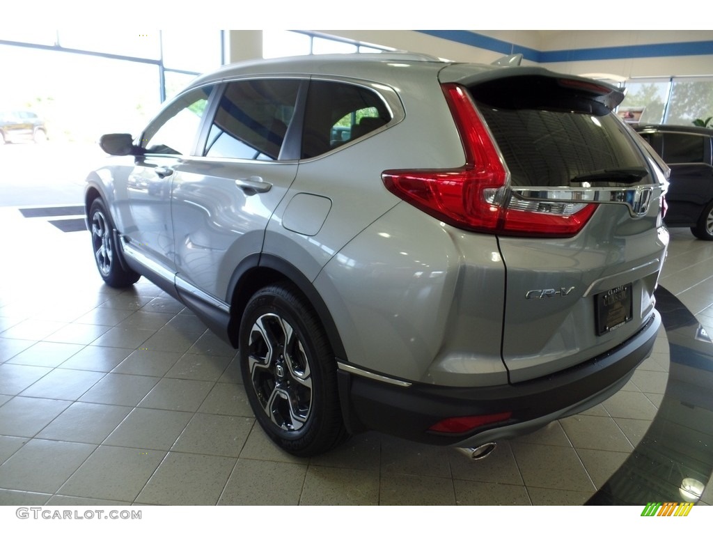 2017 CR-V Touring AWD - Lunar Silver Metallic / Gray photo #2