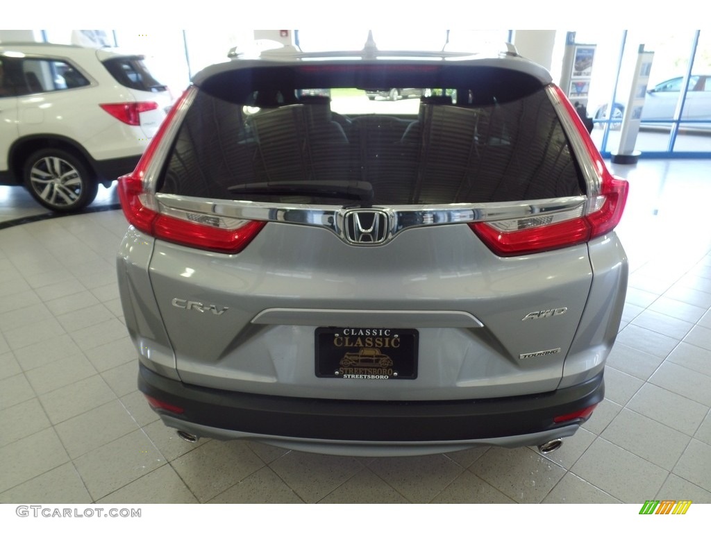 2017 CR-V Touring AWD - Lunar Silver Metallic / Gray photo #4