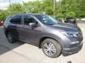 2017 Modern Steel Metallic Honda Pilot EX-L AWD  photo #5